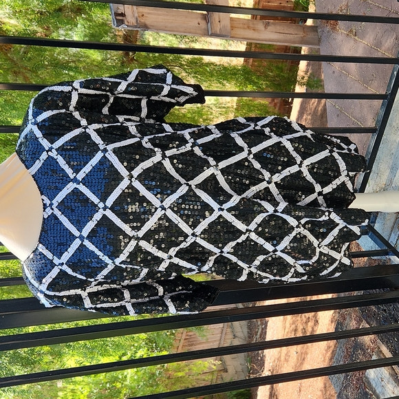 Diana Marco Sequin Top - 2X - Picture 2 of 11
